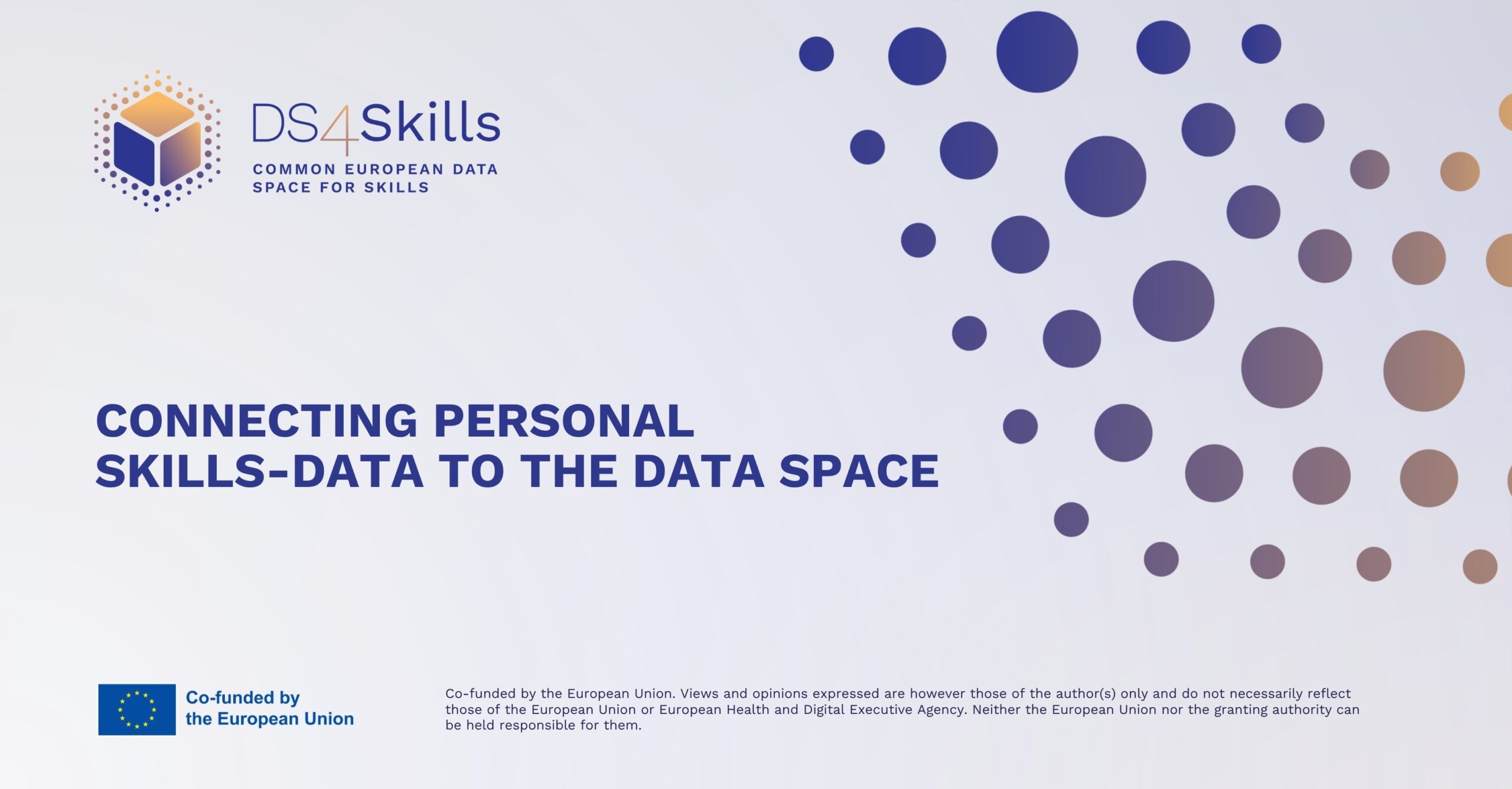 Connecting Personal Skills-data to the Data Space